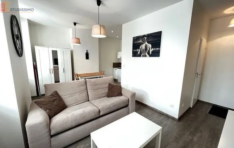 Studio meublé 25m² Saint-Étienne - Meublé, DPE C - Photo 7