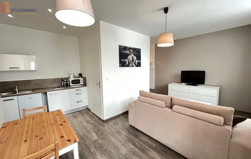 Studio meublé 25m² Saint-Étienne - Meublé, DPE C - Photo 6