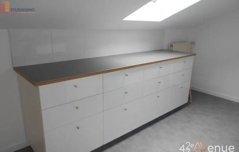 Studio 49m² Saint-Étienne 42000 - Lumineux, atypique - Photo 6