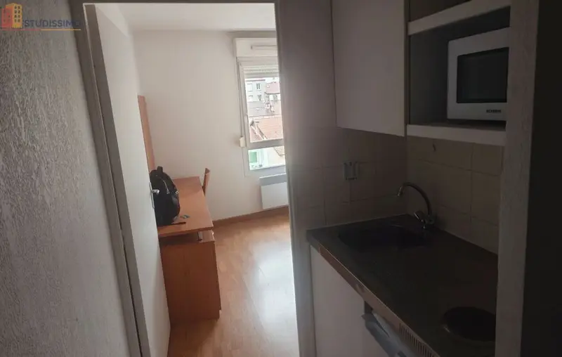 Studio meublé 20m² Saint-Étienne 42100 - Résidence étudiante - Photo 1