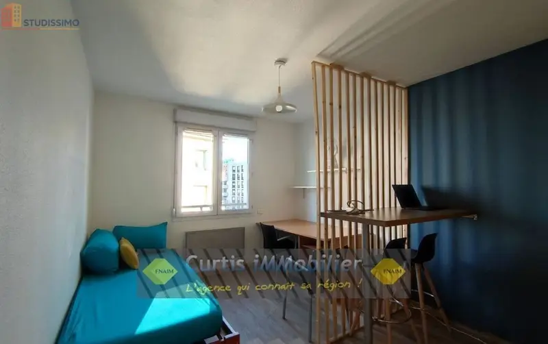 Studio 19m² Saint-Étienne 42100 - Étage élevé, DPE C - Photo 12