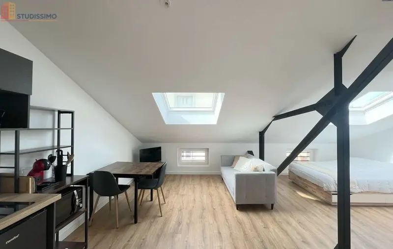Studio 18m² Saint-Étienne 42100 - Meublé, 2e étage - Photo 24