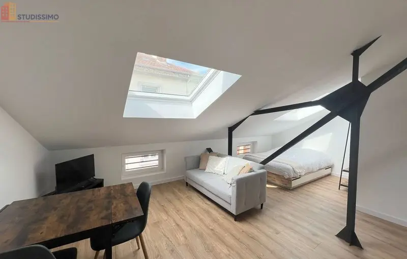 Studio 18m² Saint-Étienne 42100 - Meublé, 2e étage - Photo 17