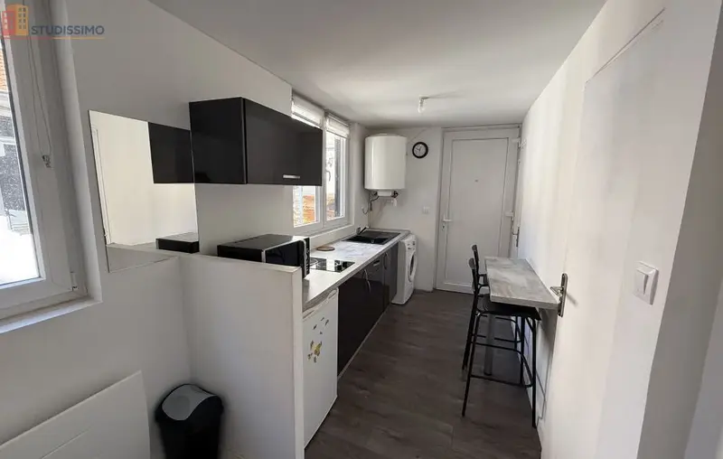 Studio meublé 26m² Saint-Étienne - Meublé, DPE D - Photo 11