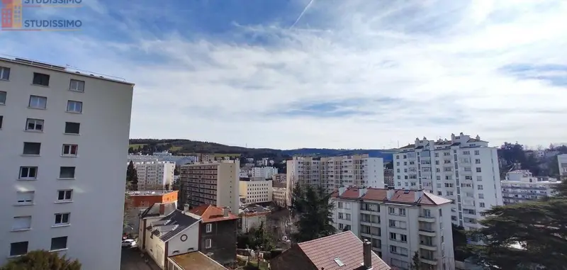 Studio 32m² Saint-Étienne 42100 - Étage élevé, lumineux - Photo 2
