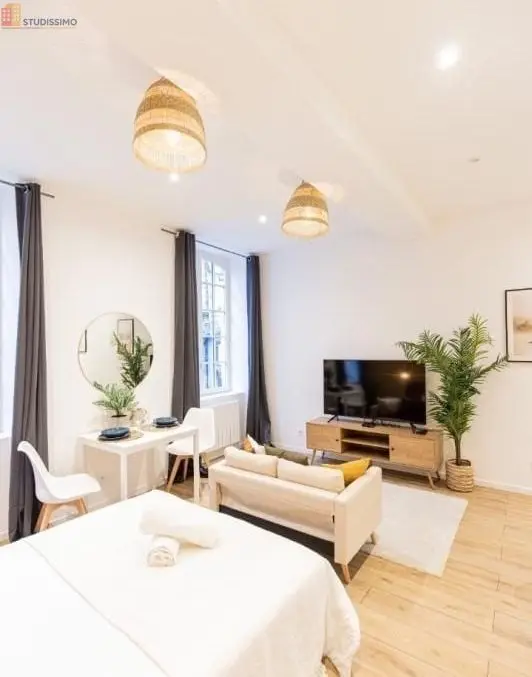 Studio meublé 30m² Saint-Étienne 42000 - Meublé, DPE A - Photo 4
