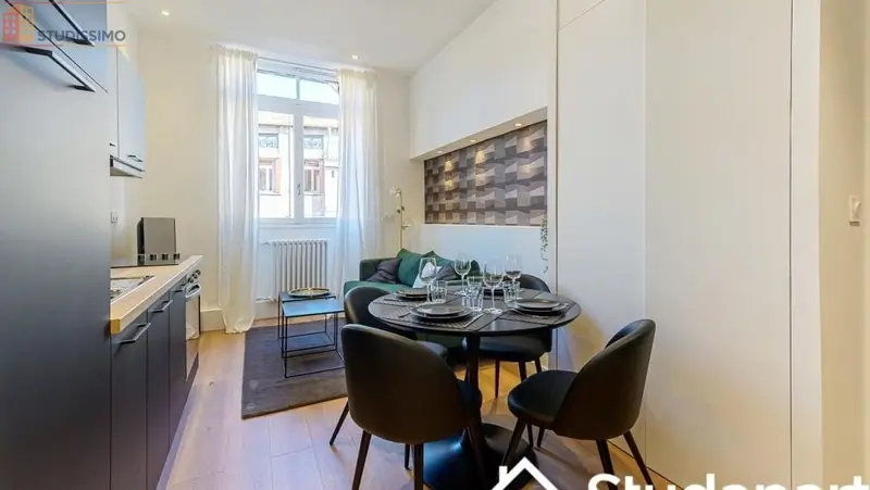 Studio meublé 11m² Saint-Étienne 42100 - Lumineux - Photo 22