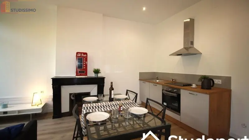 Studio meublé 14m² Saint-Étienne 42000 - Meublé, 3e étage - Photo 6