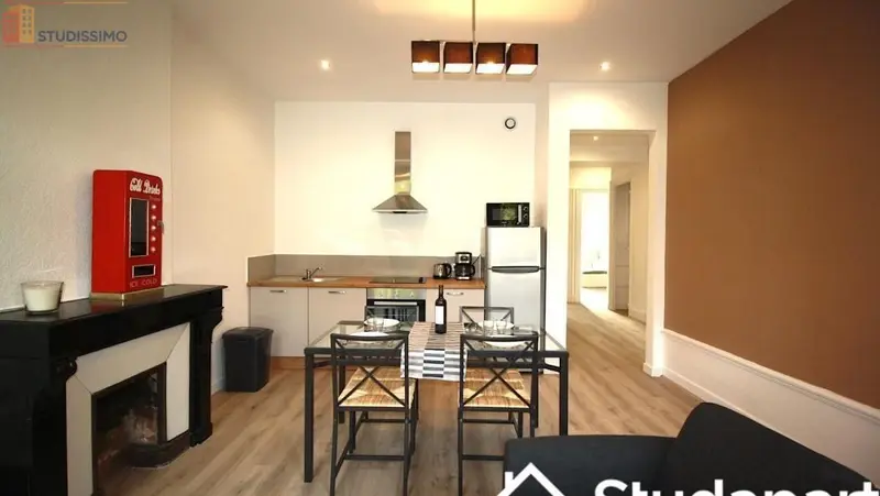 Studio meublé 14m² Saint-Étienne 42000 - Meublé, 3e étage - Photo 5
