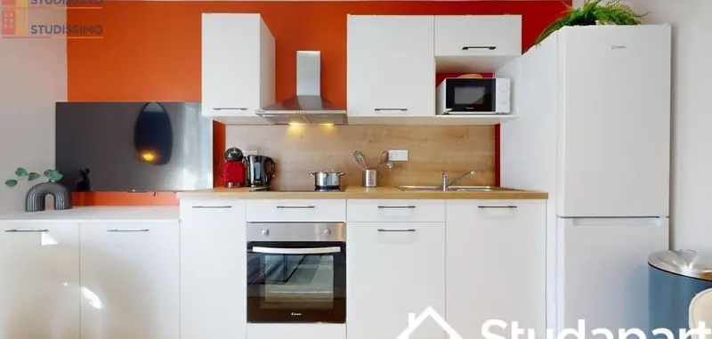 Studio meublé 12m² Saint-Étienne 42100 - Meublé, DPE A - Photo 3