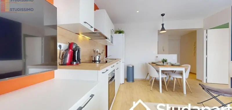 Studio meublé 12m² Saint-Étienne 42100 - Meublé, DPE A - Photo 4