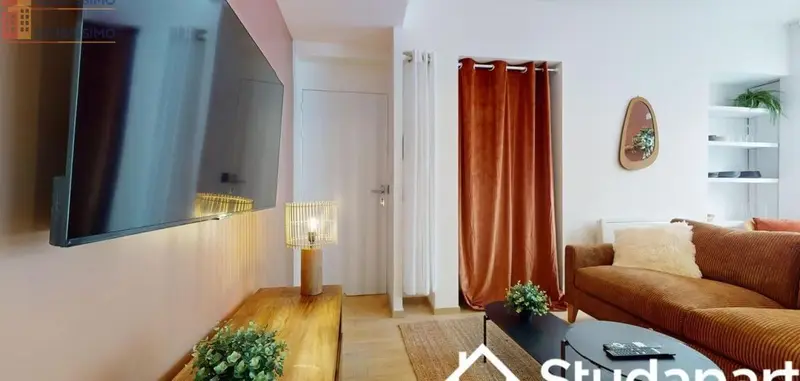 Studio meublé 12m² Saint-Étienne 42000 - Meublé, DPE A - Photo 7