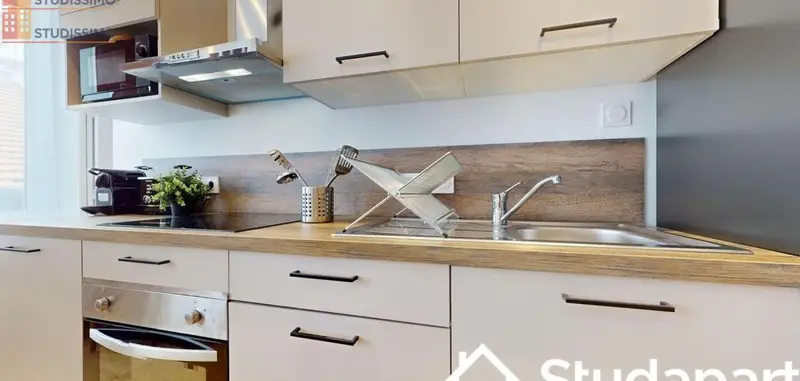 Studio meublé 12m² Saint-Étienne 42000 - Meublé, DPE A - Photo 6