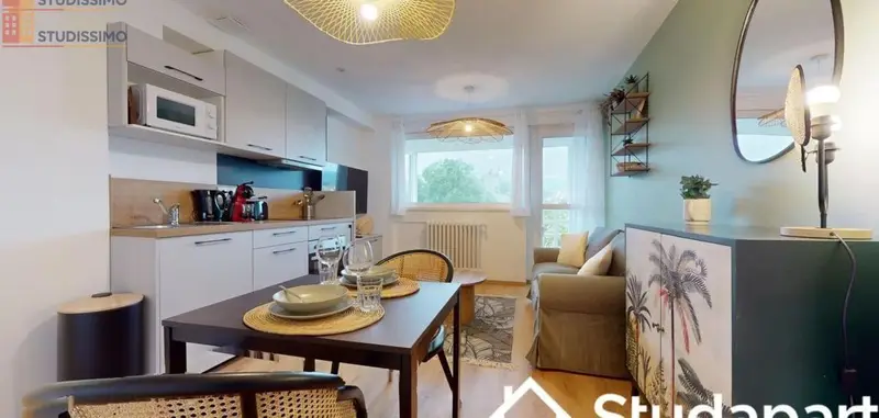 Studio 11m² Saint-Étienne 42100 - Meublé, DPE A - Photo 15