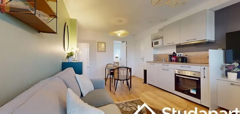 Studio 11m² Saint-Étienne 42100 - Meublé, DPE A - Photo 7