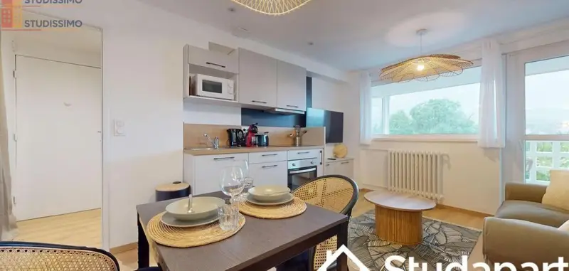 Studio 11m² Saint-Étienne 42100 - Meublé, DPE A - Photo 5