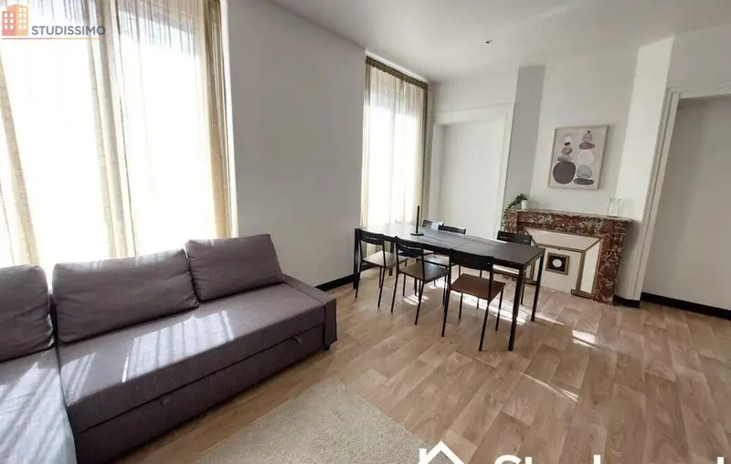 Studio 9m² Saint-Étienne 42000 - Meublé, au 2e étage - Photo 9
