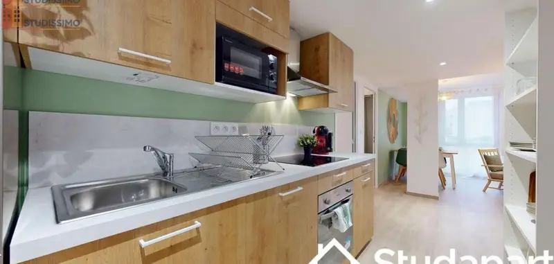 Studio meublé 10m² Saint-Étienne - Meublé, DPE A - Photo 7