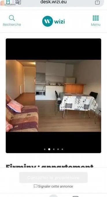 Studio meublé 28m² Firminy - Charmant, calme - Photo 1