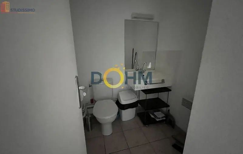 Studio meublé 20m² Saint-Étienne 42100 - Meublé, 3e étage - Photo 9