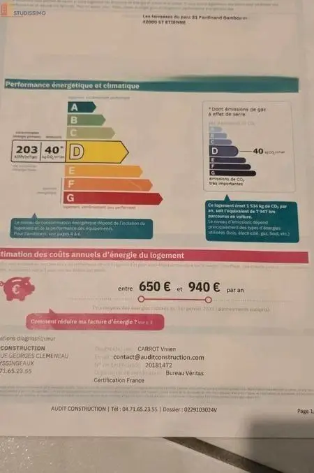 Studio 33m² Saint-Étienne 42100 - Meublé, lumineux - Photo 22