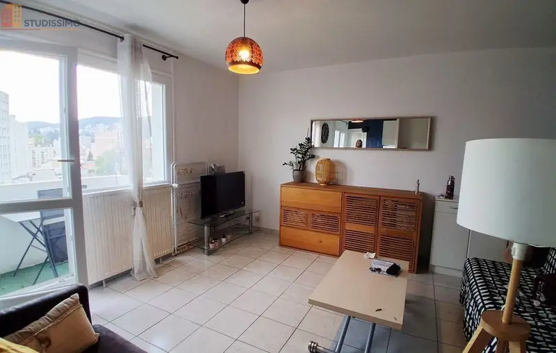 Studio 27m² Saint-Étienne 42100 - Meublé, 5e étage - Photo 4