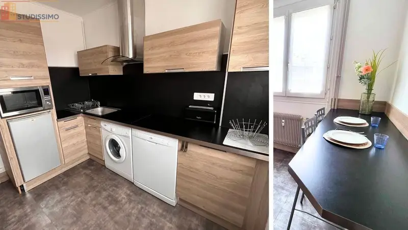 Studio meublé 29m² Saint-Étienne centre - Proche gare, meublé - Photo 5