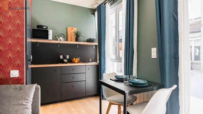 Studio meublé 18m² Saint-Étienne 42000 - Meublé, 1er étage - Photo 24