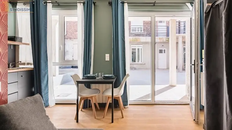 Studio meublé 18m² Saint-Étienne 42000 - Meublé, 1er étage - Photo 14