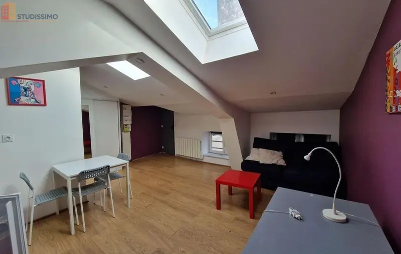 Studio meublé 18m² Saint-Étienne 42000 - Meublé, 3e étage - Photo 7