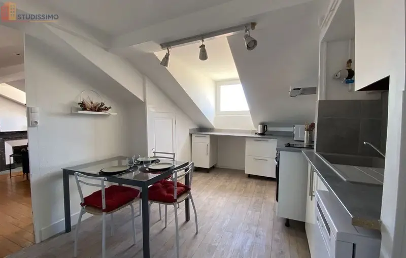 Studio meublé 32m² Saint-Étienne - Ultra calme, lumineux - Photo 24