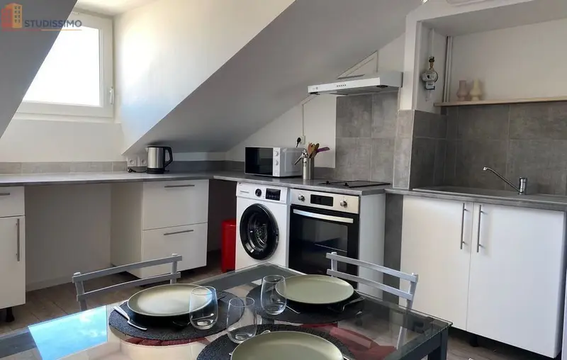 Studio meublé 32m² Saint-Étienne - Ultra calme, lumineux - Photo 18