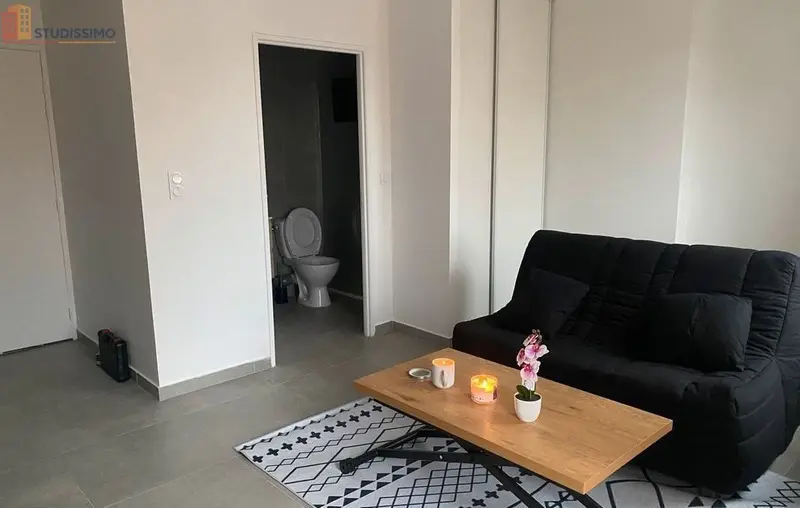 Studio meublé 23m² Saint-Étienne 42000 - Meublé, DPE C - Photo 1