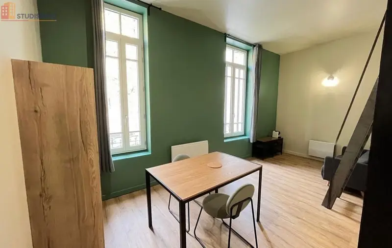 Studio meublé 27m² Saint-Étienne 42000 - Meublé, DPE C - Photo 26