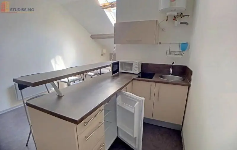 Studio meublé 22m² Saint-Étienne 42100 - 5e étage, meublé - Photo 4