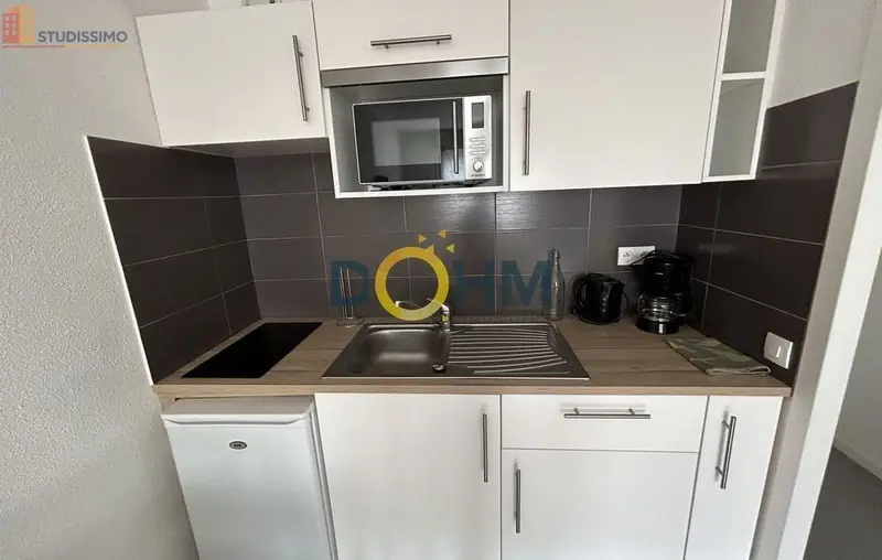 Studio meublé 20m² Saint-Étienne - Meublé, 3e étage - Photo 4