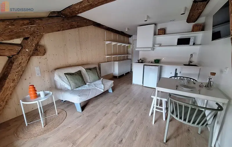 Studio 20m² Saint-Étienne 42000 - Meublé, entièrement rénové - Photo 27