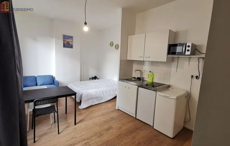 Studio meublé 25m² Saint-Étienne 42100 - Refait à neuf, proche commerces - Photo 9