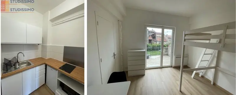 Studio meublé 20m² Saint-Étienne 42100 - Neuf, terrasse privative - Photo 4
