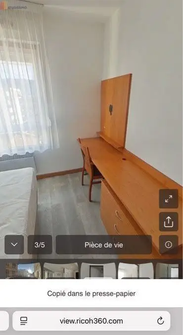 Studio meublé 18m² Saint-Étienne 42100 - Meublé, dernier étage - Photo 1