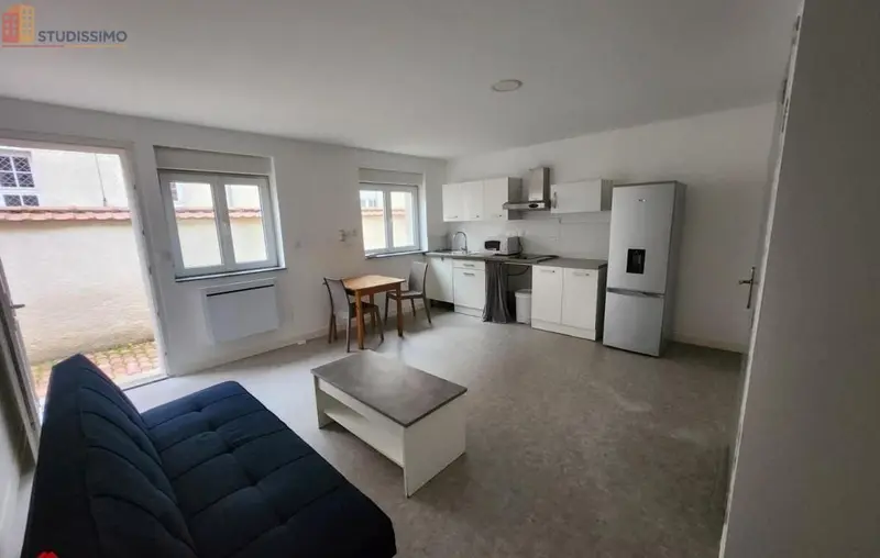 Studio 29m² Roanne - Meublé, DPE D - Photo 6