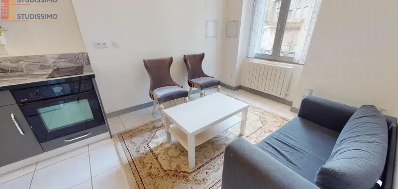 Studio meublé 30m² Saint-Étienne 42000 - Meublé, DPE D - Photo 27