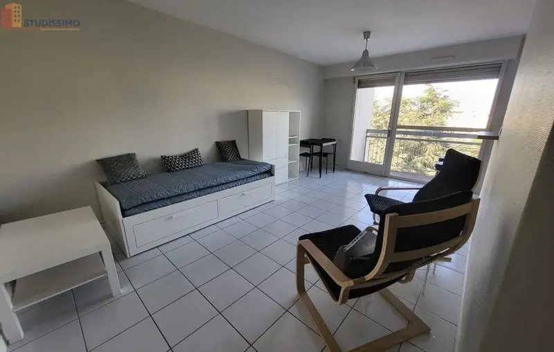 Studio meublé 28m² Saint-Étienne 42100 - Étage élevé, lumineux - Photo 6