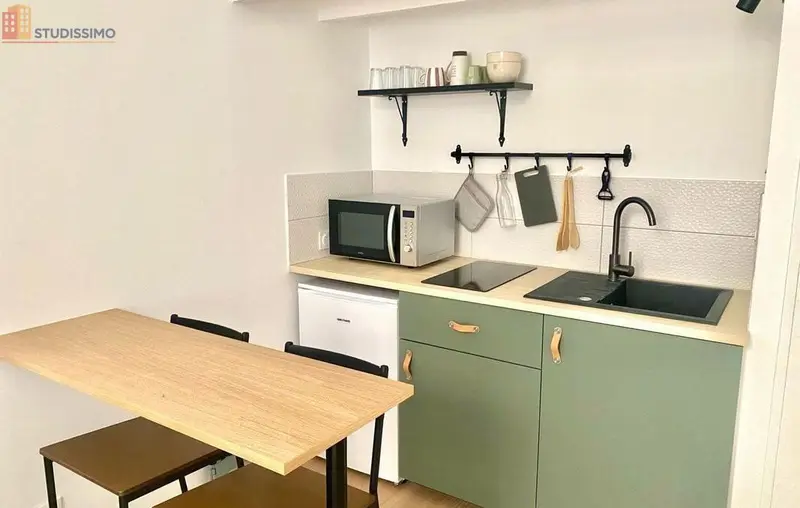 Studio meublé 24m² Saint-Étienne centre - Équipé, hyper centre - Photo 1