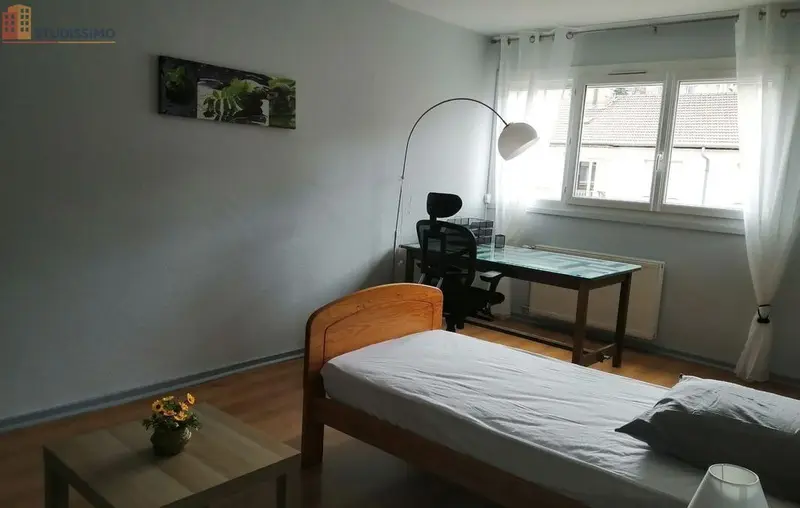 Studio meublé 33m² Saint-Étienne 42000 - Lumineux, dernier étage - Photo 2