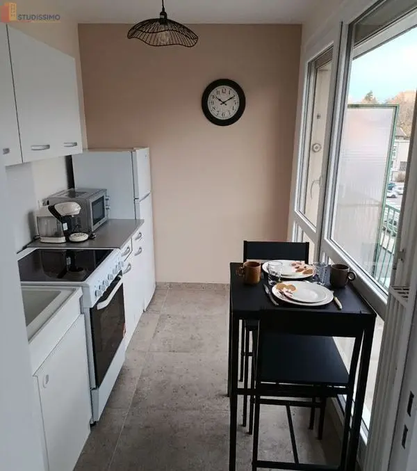 Studio meublé 26m² Saint-Étienne 42100 - Meublé, DPE C - Photo 4