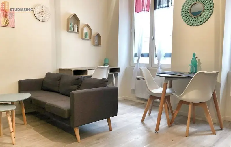 Studio meublé 25m² Saint-Étienne 42100 - Rénové, lumineux - Photo 14