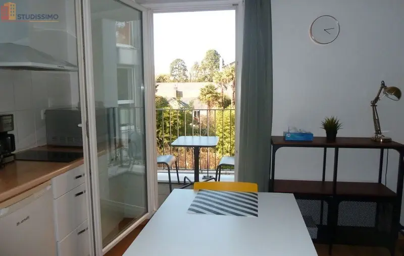 Studio 26m² Nantes 44100 - Balcon, meublé - Photo 2