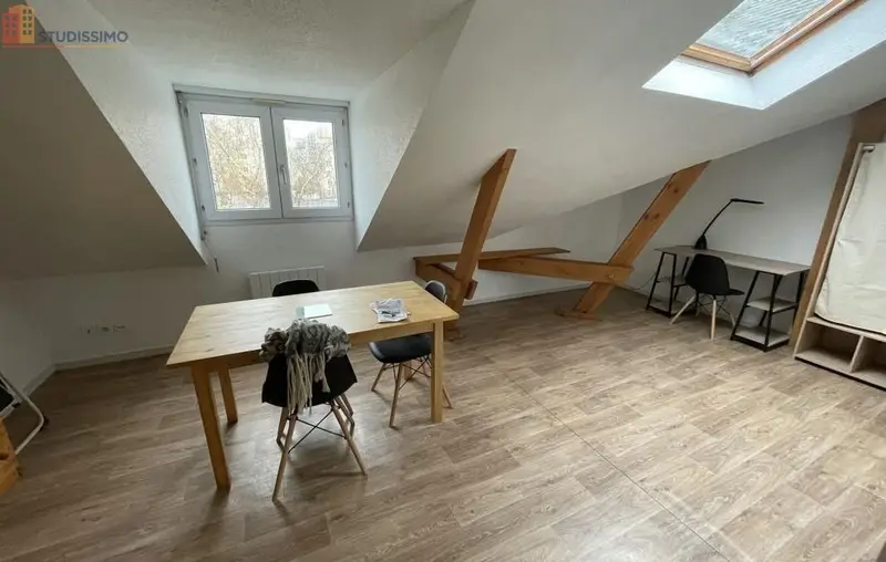 Studio meublé 22m² Nantes 44000 - Meublé, 3e étage - Photo 2