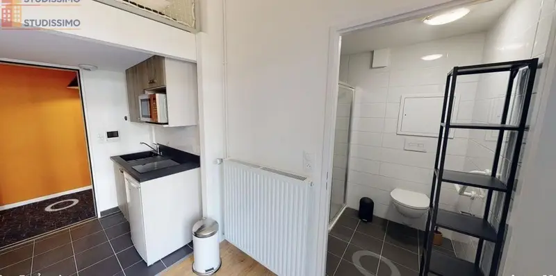 Studio meublé 15m² Nantes 44200 - Meublé, DPE D - Photo 17